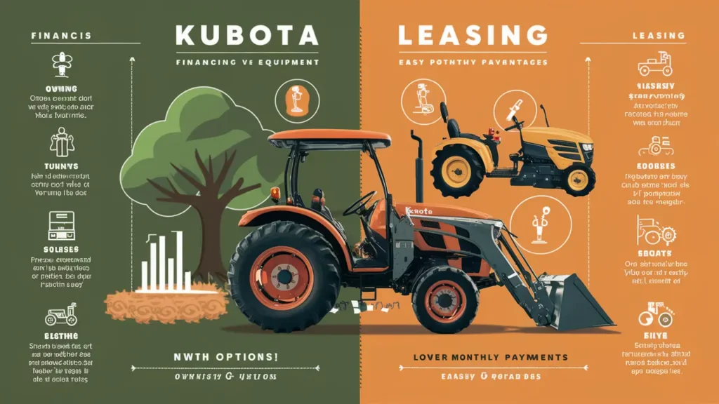Kubota Financing vs. Leasing: Which is Right for You?
